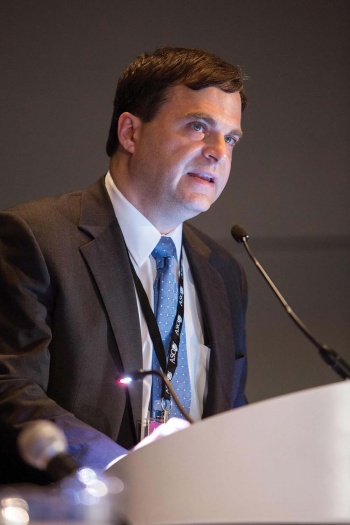 Dr Stephen Hodi, director, Melanoma Center, Dana-Farber/Brigham and Women’s Cancer Center, Boston, US. Photo by © ASCO/Scott Morgan 2013   
